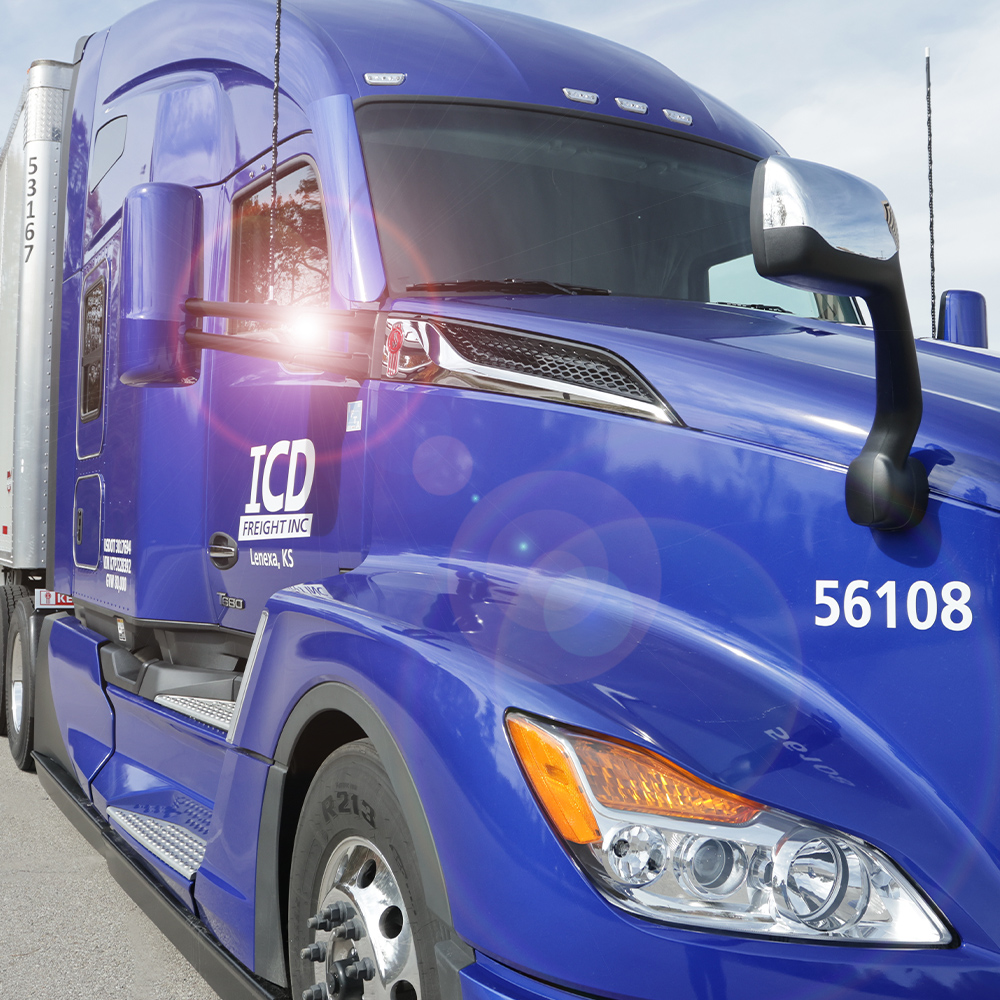 ICD Freight Blue Truck 