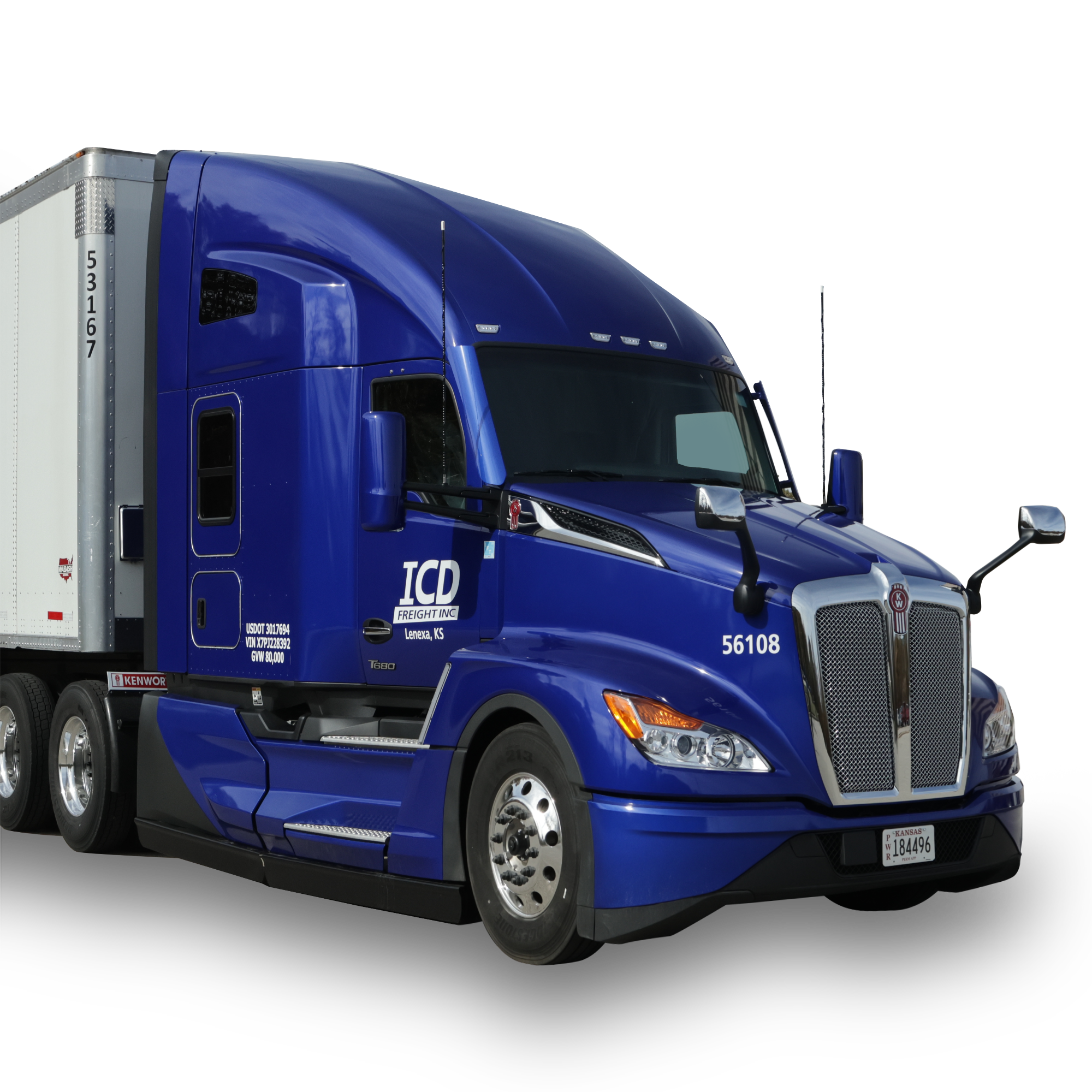 ICD Freight Blue Truck